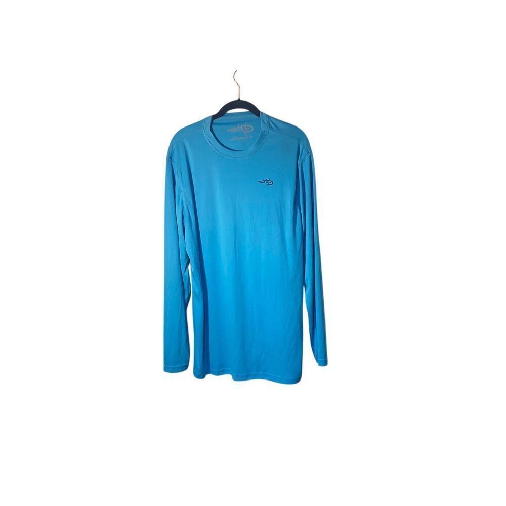 Reel life, men’s SPF, 40 outdoor sun defender, long sleeve, tee size XL